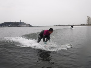 この一枚も江ノ島バック！ この２ショットなかなか難しいんですよ笑