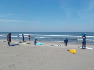 海もきれいで気持ちですね！