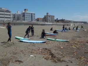 天気も良く、気持ちですね〜 ただ砂浜が暑く足の裏が焼けそうでしたけど笑 