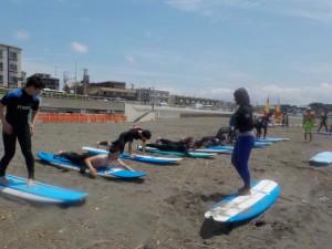 土曜は天気が悪い予報でしたが、晴れました！！ 体験も多くにぎやか！